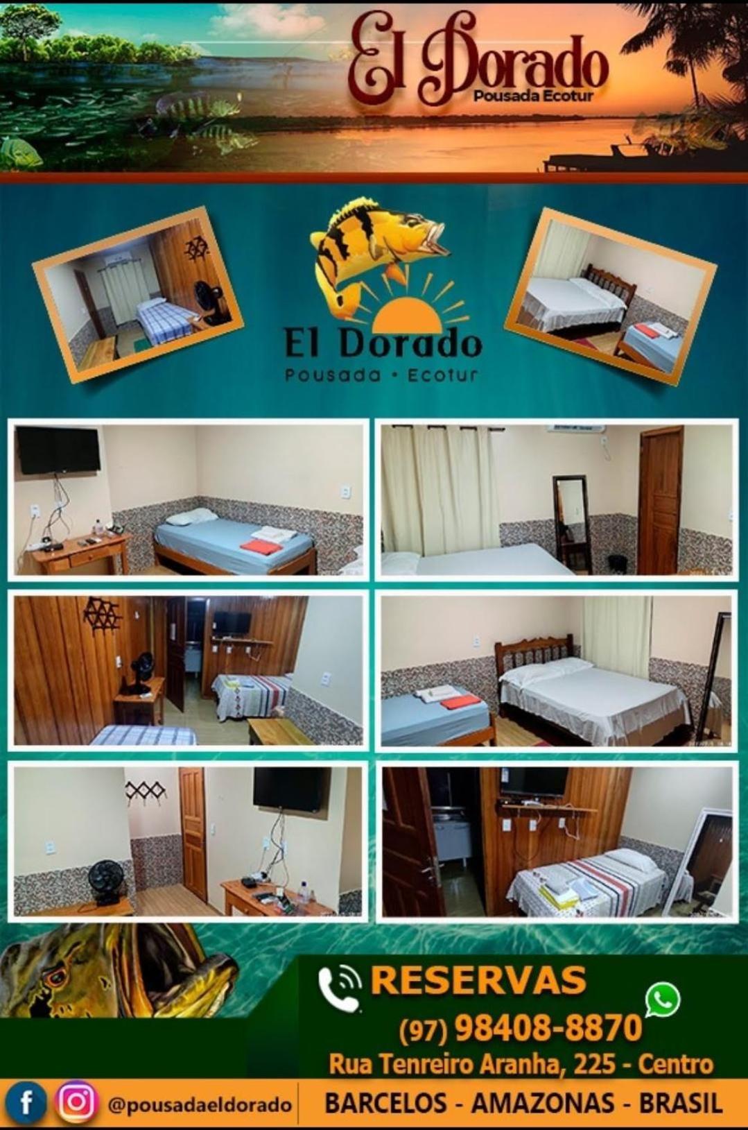 El Dorado Pousada Apartment Barcelos Luaran gambar